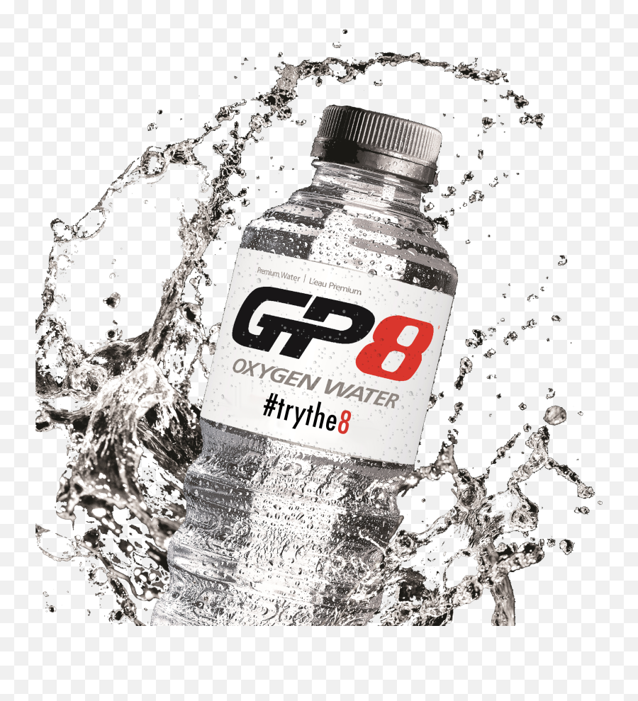 Gp8 Oxygen Water - Glass Bottle Png,Water Png Images