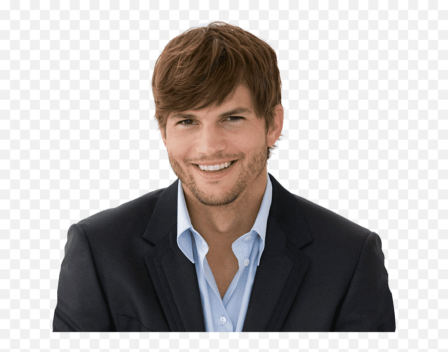 Ashton Kutcher Actor Movie Star Film Actors Celeb - Alan Carr Smoking Quotes Png,Fame Png