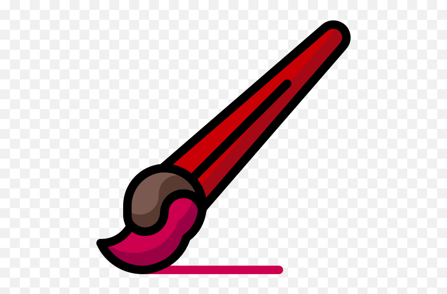 Paint Brush Free Icon - Paintbrush 512x512 Png Clipart Clip Art,Paintbrush Png