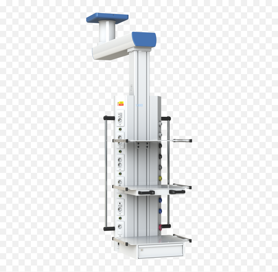 Westmedgroup - Ceiling Singlearm Vertical Medical Console Shelf Png,Caduceus Transparent