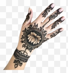 Download Mendi Design Henna Designs Hennas Mehendi - Tattoo Hand Png