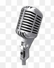 Microphone Clipart Png Images - Old