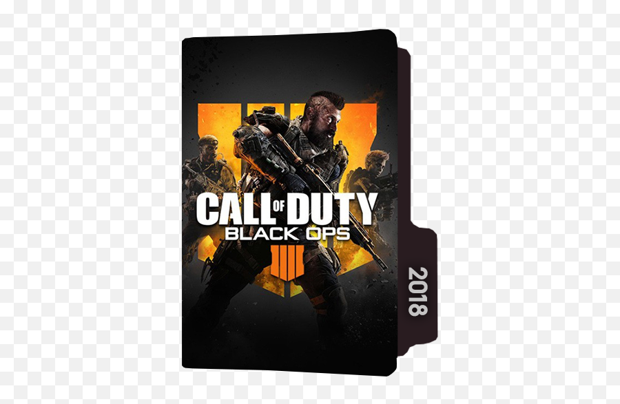 Call Of Duty Black Ops 4 Folder Icon - Designbust Call Of Duty Black Ops 4 Cover Png,Black Ops 4 Logo Png