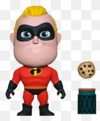 Incredibles 2 - Mr 5 Star 4 Inch Vinyl Figure Funko png