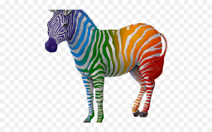 Other Clipart Colorful Zebra Rainbow Zebra Png Stand Out From The Crowd Zebra Zebra Png Free Transparent Png Images Pngaaa Com