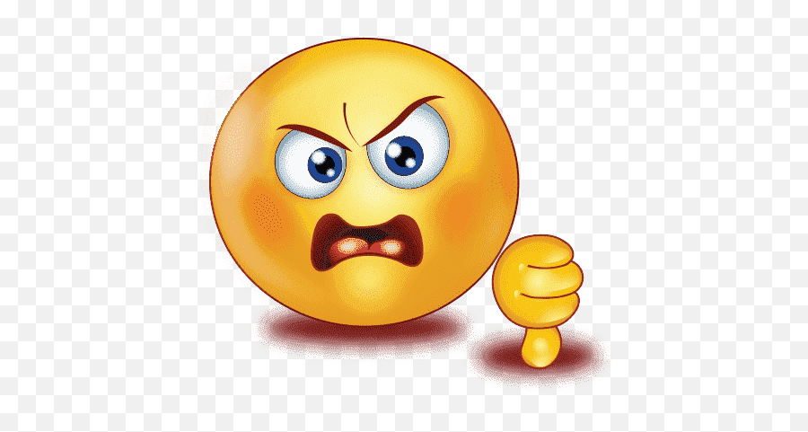 Gradient Angry Emoji Png Free Download - Angry Emoji,Angry Face Emoji Png