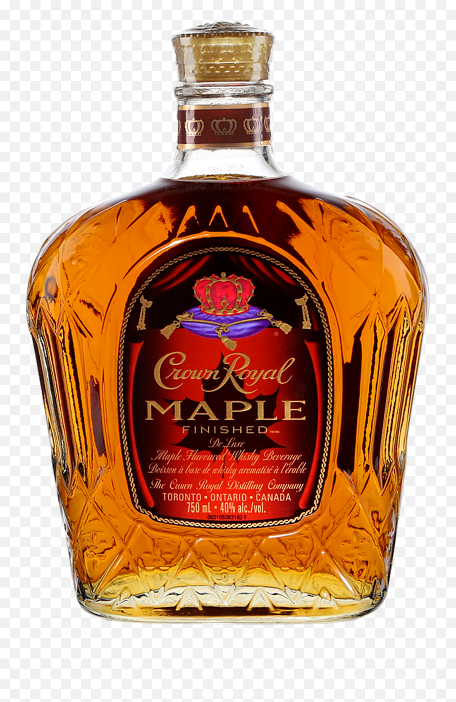 Crown Royal Maple Finished - Glass Bottle Png,Crown Royal Png