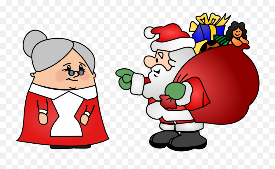 Christmas Eve Png Clipart - Transparent Old Woman Cartoon,Christmas Eve Png