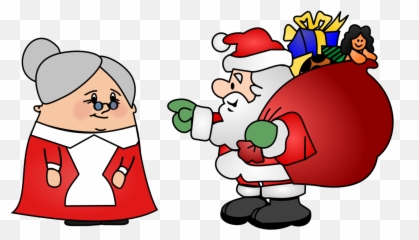 Christmas Eve Png Clipart - Transparent Old Woman Cartoon