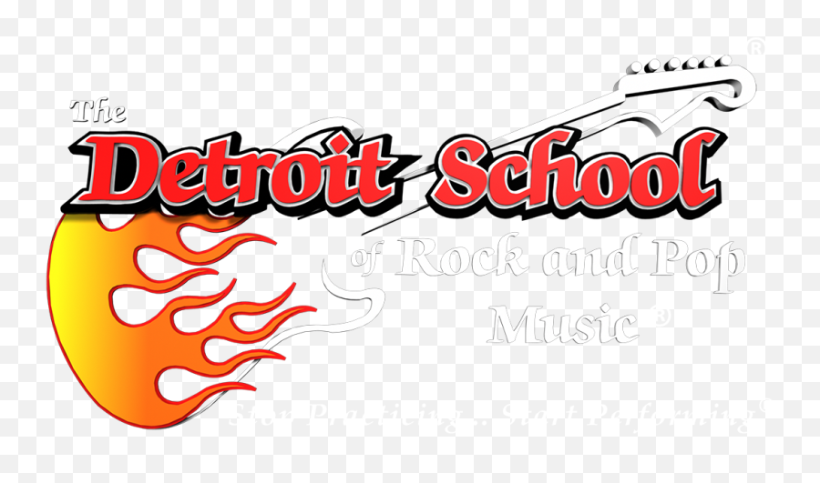 Detroit School Of Rock And Pop Music - Clip Art Png,Musically Logo