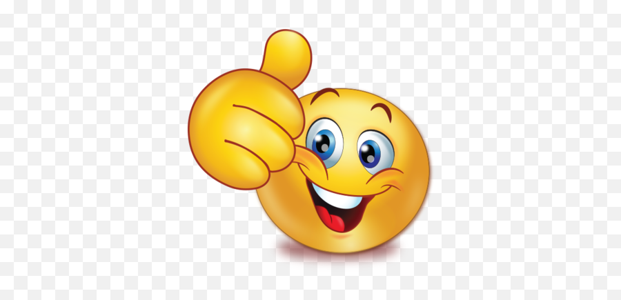 Cheer Happy Thumb Up Emoji - Happy Thumbs Up Emoji Png,Excited Emoji Transparent