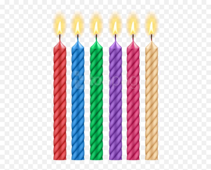 Birthday Candles Png Images Background - Clipart Birthday Candle,Candles Transparent Background