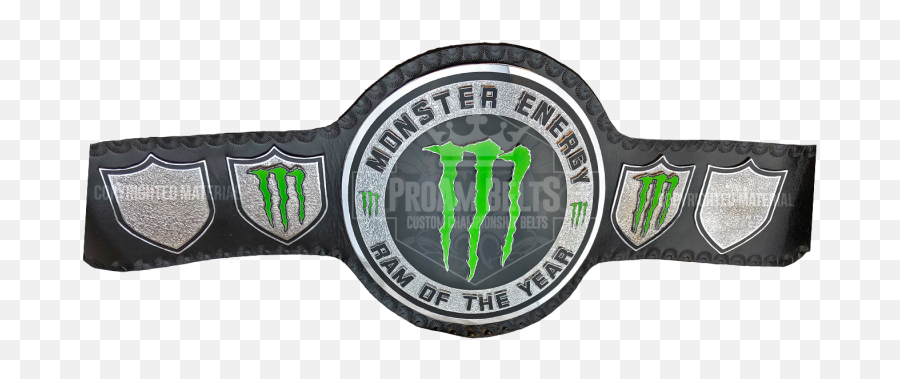 Monster Energy Ram Of The Year 2019 Proambelts - Monster Energy Championship Belt Png,Monster Energy Logo Png