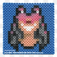 Jar Binks - Perler Beads png