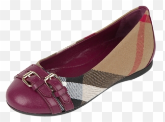 Download Burberry Ballet Shoes Flat - For Women Png,Ballet Shoes Png