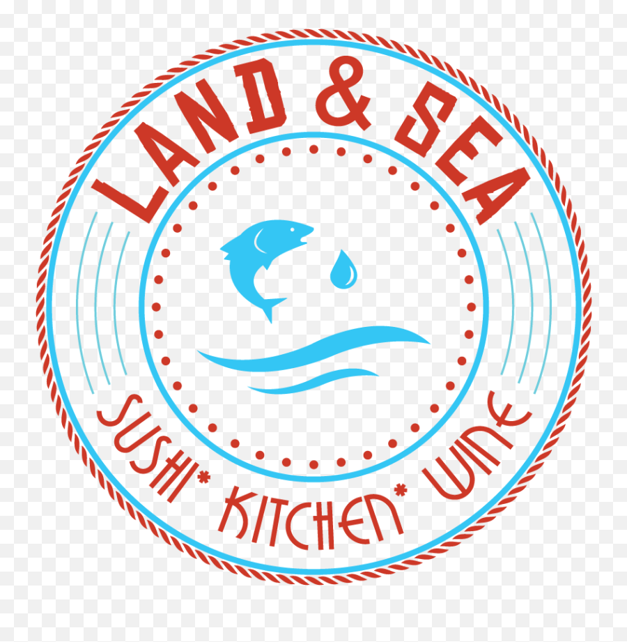 Land And Sea Sushi - Bee House Png,Sushi Logo