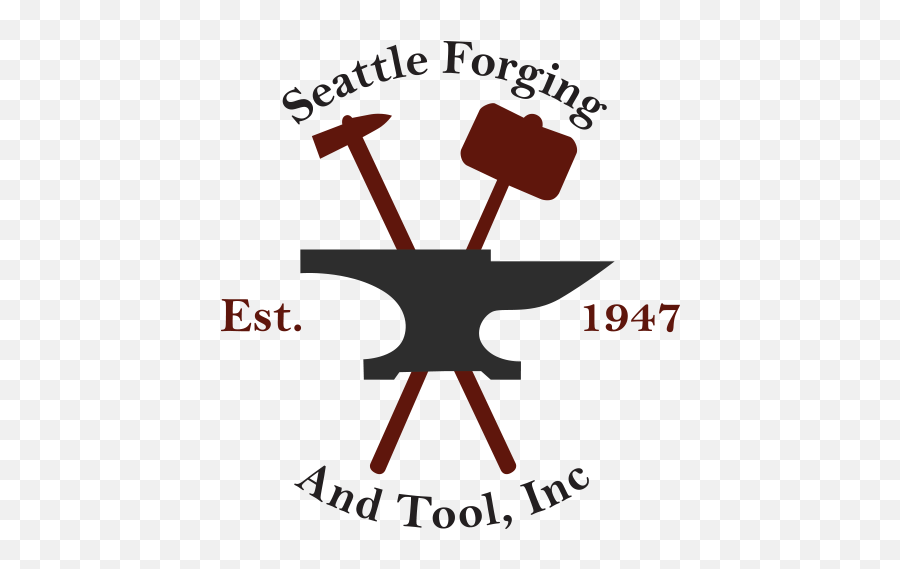 Seattle Forging And Tool Family Run Blacksmith Png Logo