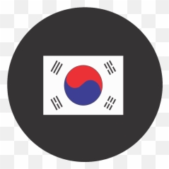 South Korea Flag - Dot png