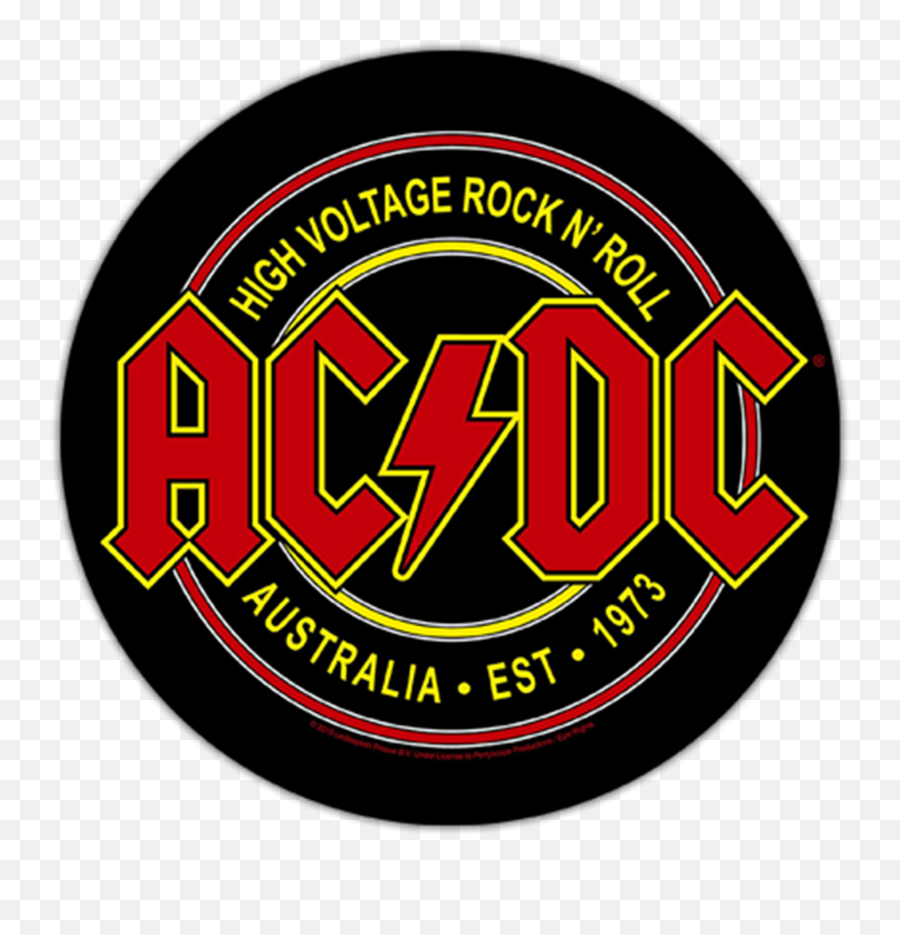 High Voltage Rock N Roll Swag - Ac Dc High Voltage Png,Ac/dc Logo