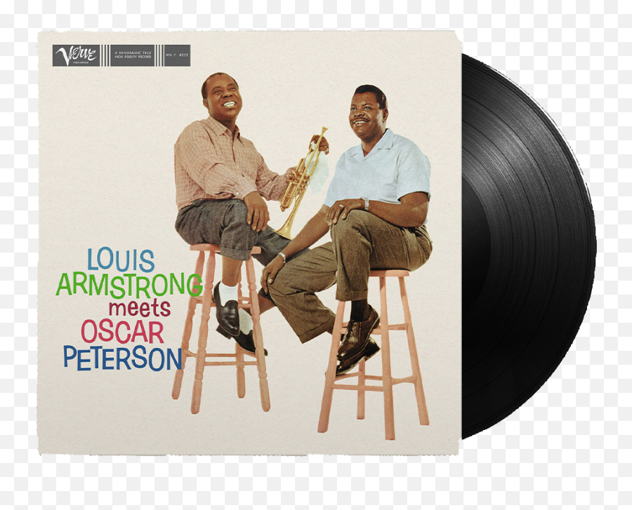 Louis Armstrong U0026 Oscar Peterson Meets Lp - Louis Armstrong Meets Oscar Peterson Png,Oscar Transparent