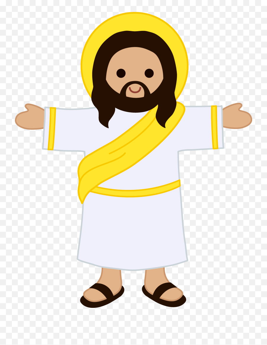 Christian God Clipart - Jesus Clipart Png,Jesus Silhouette Png
