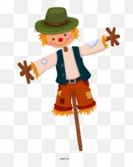 Holidays Cartoon Scarecrow Costume For - Cappello Spaventapasseri Png,Scarecrow Transparent