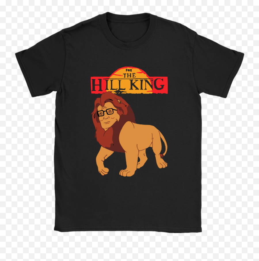 Fox The Hill King Hank Lion - Unisex Png,Hank Hill Transparent