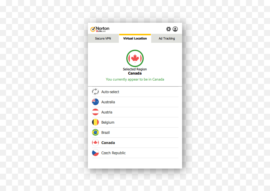 Does Norton Secure Vpn Work With - Norton Secure Vpn Homepage Png,Norton 360 Icon Missing From Tray