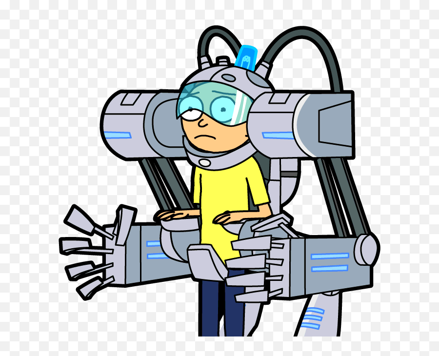 Buff - Technology And Humanity Cross Png,Rick And Morty Png