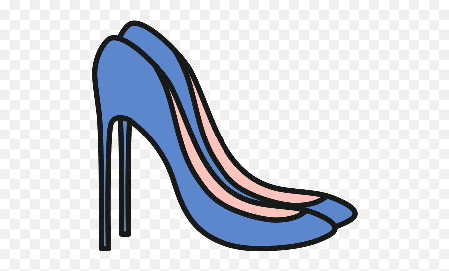 Isolated Heels Icon Fill Design - Canva Round Toe Png,Heels Icon