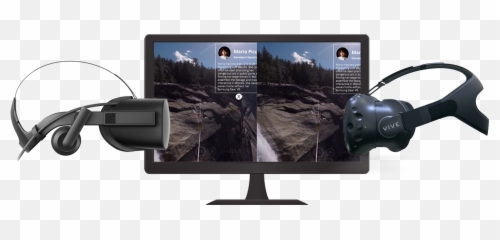 Download With Wonda Vr It Is Possible - Computer Monitor Png,Oculus Png