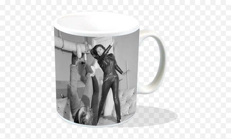 The Avengers Tv Mrs Peel In Action - Mug Titan Merchandise Magic Mug Png,American Horror Story Icon