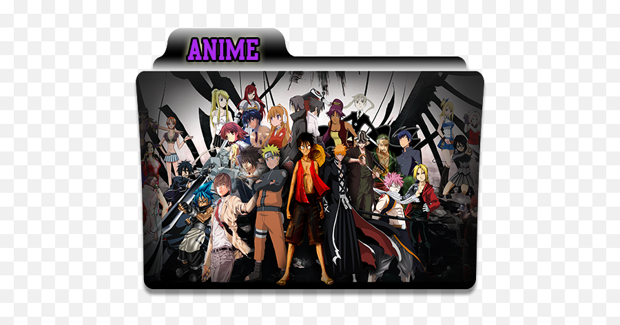 Anime 2 Icon 512x512px Png Icns Folder Windows 7