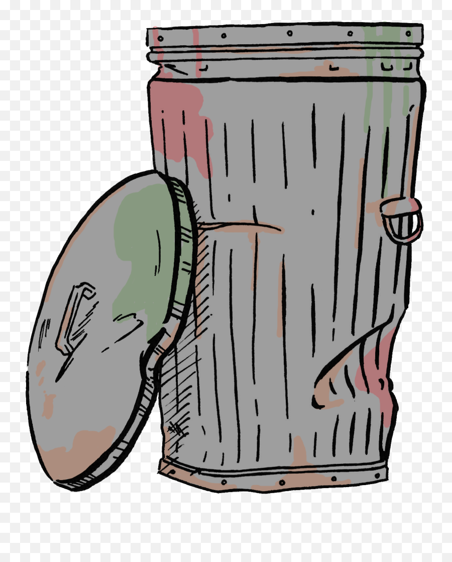 Artwork U2014 Brunelle Digital - Trash Can Cartoon Transparent Png,Sprite Can Png