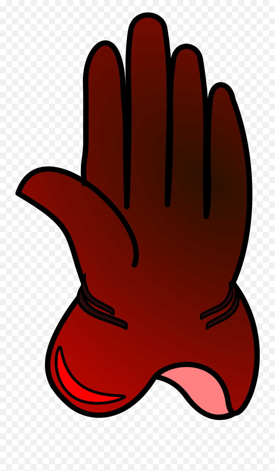 Gloves Png - Red Glove Clipart,Mma Glove Icon