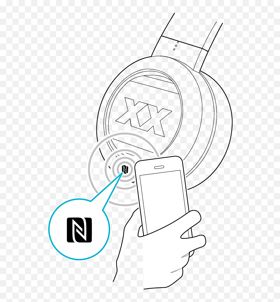Download Touch The Nfc Antenna Location - Nfc Ai Png,Bluetooth Png
