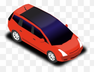 Red Sports Car Public Domain Vectors - Compact Car png