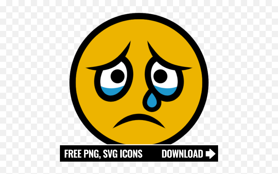 Free Sad Face Emoji Icon Symbol Png Svg Download - Failure Icon Png,Emoji Icon Pictures