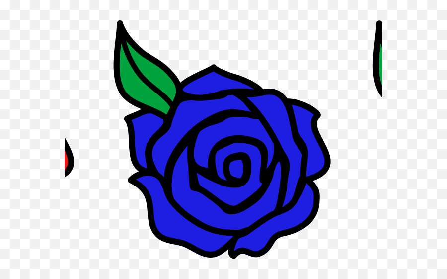 Purple Rose Clipart Colorful - Cartoon Rose Drawing Png Rose Flower Drawing  Easy,Cartoon Rose Png - free transparent png images 