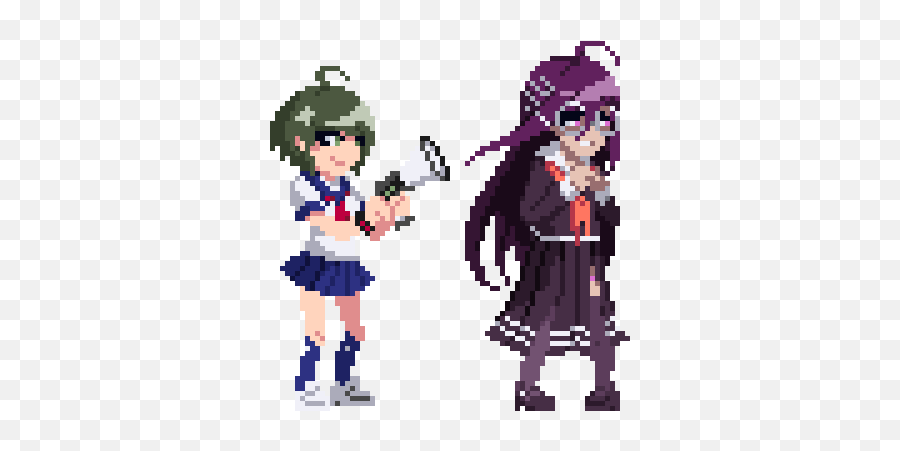 River City Girls X Ultra Despair By Sirdusterbuster - River City Girls Danganronpa Png,Toko Fukawa Icon