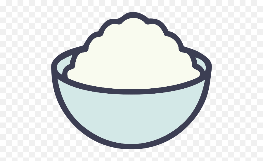 Bowl Of Rice Icon - Canva Cook Plain Porridge In Rice Cooker Png,Bowl Of Rice Icon