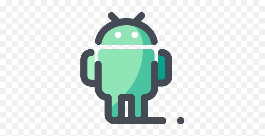 Android Os Icon In Pastel Style - Cute Android Icon Png,Android Logo Icon