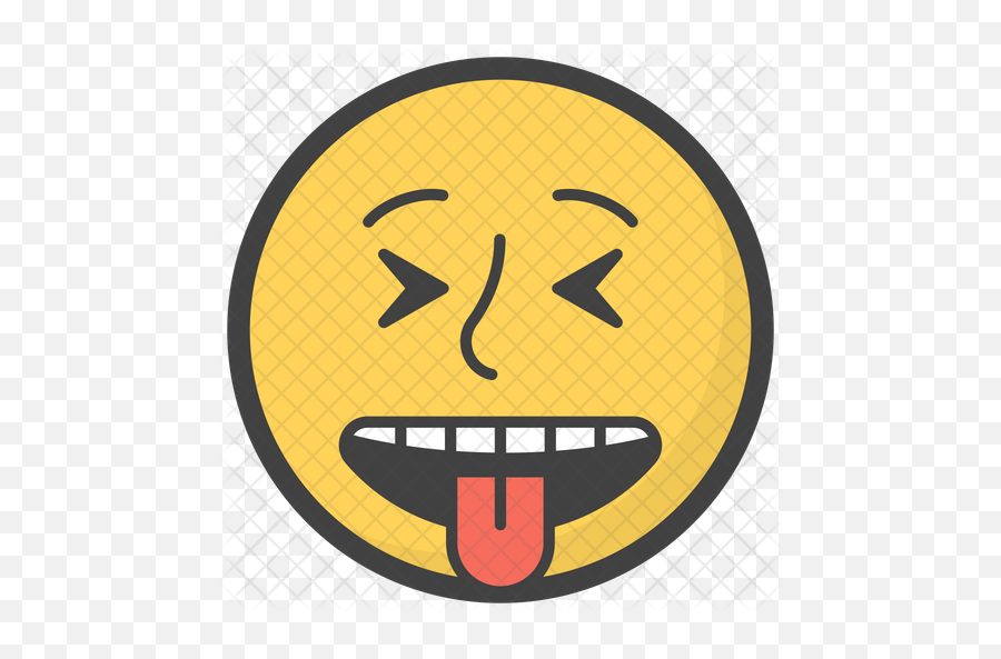 Tongue Out Emoji Icon Of Flat - Circle Png,Tongue Out Emoji Png