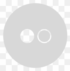 Gray Circle Flickr Icon - Dot png