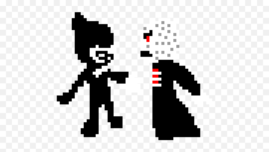 Bendy Vs Pinhead Pixel Art Maker - Illustration Png,Pinhead Png