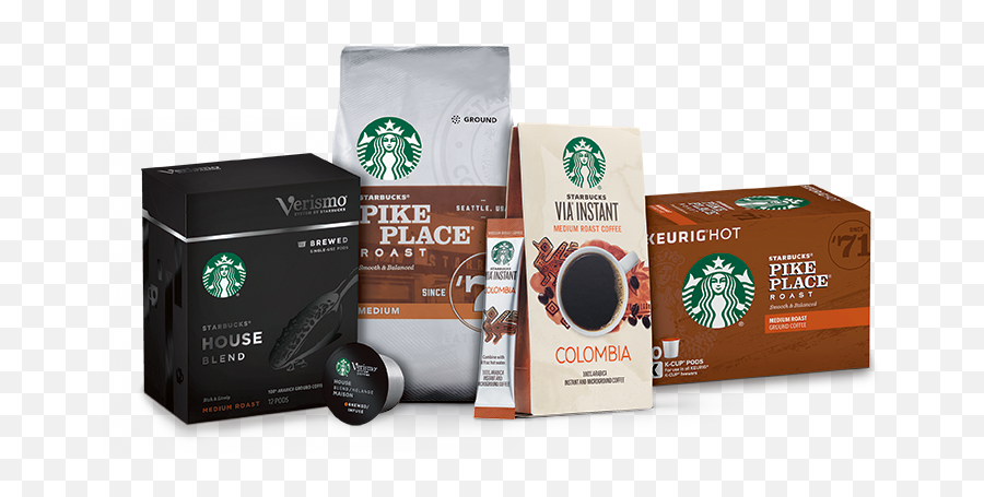 Download Medium Roast Coffees - Starbucks Medium Pike Place Darjeeling Tea Png,Starbucks Coffee Transparent