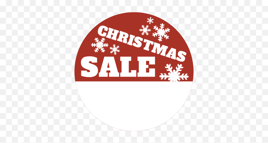 Christmas Sticker - Circle Png,Sale Sticker Png