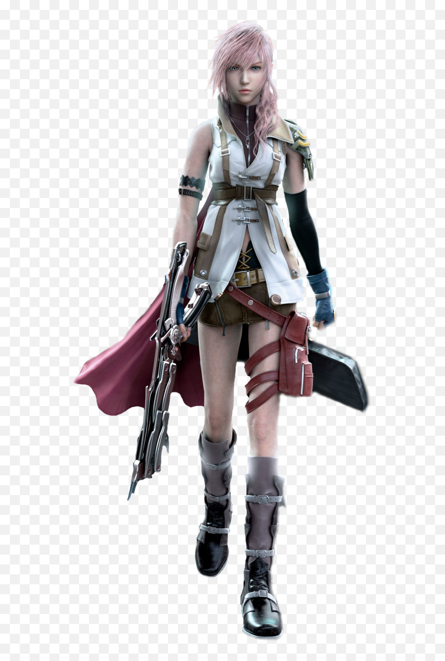 Final Fantasy Girl Characters Png Image - Dissidia Final Fantasy Lightning,Final Fantasy Png