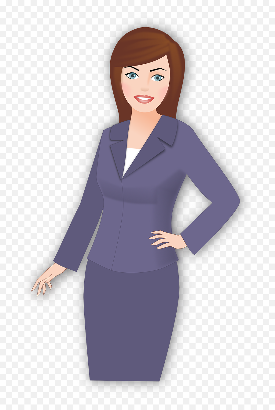 Business Woman Work - Professional Girl Vector Png,Business Woman Png