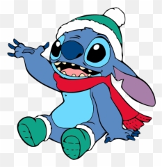 Lilo And Stitch Clip Art Disney Galore - Stitch Winter Png,Stich Png